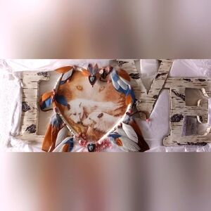 Bradford Exchange "Strength of Heart" wall decor Dreamcatcher